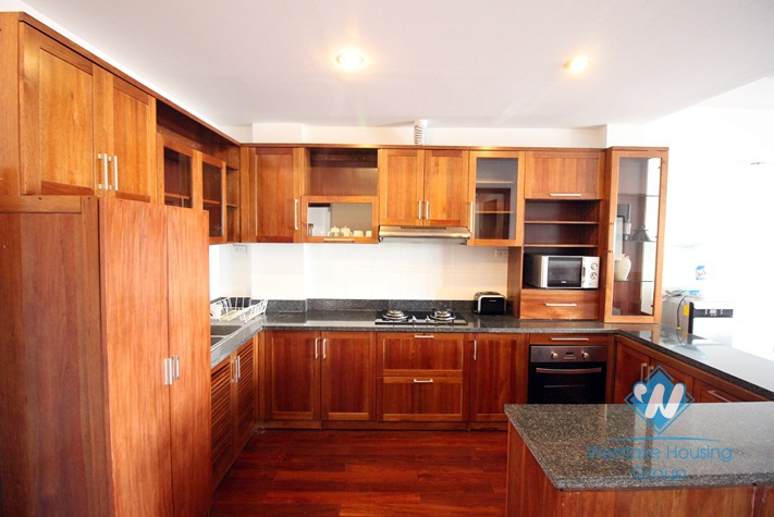 Brandnew and spacious, high floor apartment for rent in Tay Ho